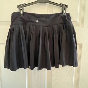 lululemon athletica Black Circle Skater Skirt